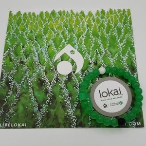 NWT Green LOKAI bracelet Medium